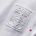 2025年新作早春  LOEWE半袖 Tシャツ 綿 男女兼用  FF工場