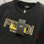 2025年新作早春 FENDI 半袖 Tシャツ 綿 男女兼用  FF工場