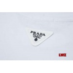 2025年春夏新作入荷PRADA  半袖 Tシャツ 280g 綿 LWZ工場