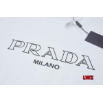 2025年春夏新作入荷PRADA  半袖 Tシャツ 280g 綿 LWZ工場