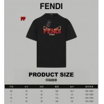 2025年新作春夏新品 FENDI 半袖 Tシャツ  FF工場