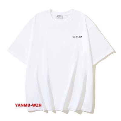 2025年1月15日春夏新品入荷OFF WHITE 半袖 Tシャツ yanmu 工場