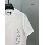 2025年1月9日春夏高品質新品入荷BALMAIN薄手半袖 Tシャツ MINGP工場