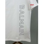 2025年1月9日春夏高品質新品入荷BALMAIN薄手半袖 Tシャツ MINGP工場