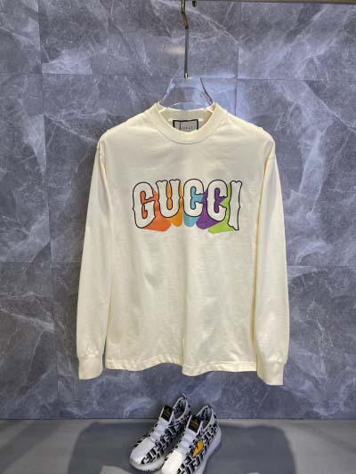 2025年2月16日高品質新品Gucci春秋長袖 Tシャツ   dtai 工場