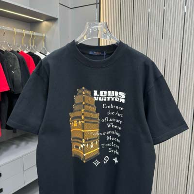 2025年2月20日高品質新品Louis Vuitton半袖Tシャツ  FF工場