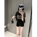 2025年2月9日新品 miumiu 半袖 Tシャツcan 工場
