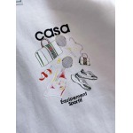 2025年2月16日高品質新品Casablanca半袖Tシャツ  dtai 工場