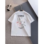 2025年2月16日高品質新品Casablanca半袖Tシャツ  dtai 工場