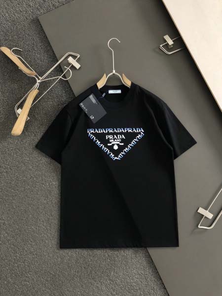 2025年3月1日春夏高品質新品PRADA半袖 tシャツDW工場