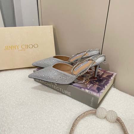 2025年3月9日入荷新品Jimmy Choo業界最高品質の女性用靴本革製ギフト/誕生日/bolin工場