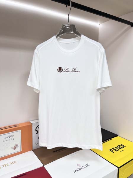 2025年3月11日春夏高品質新品Loro Piana    半袖Tシャツasibin工場