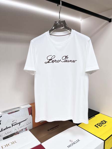 2025年3月11日春夏高品質新品Loro Piana    半袖Tシャツasibin工場