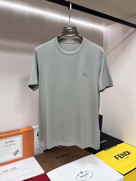 2025年3月11日春夏高品質新品Burberry半袖Tシャ...