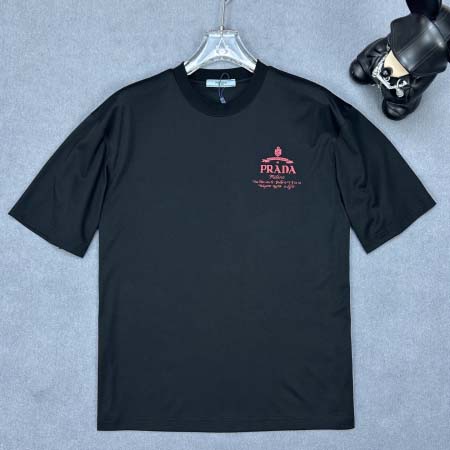 2025年3月12日春夏高品質新品Prada半袖Tシャツqi...