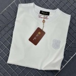 2025年3月12日春夏高品質新品Loro Piana  半袖Tシャツqishang工場