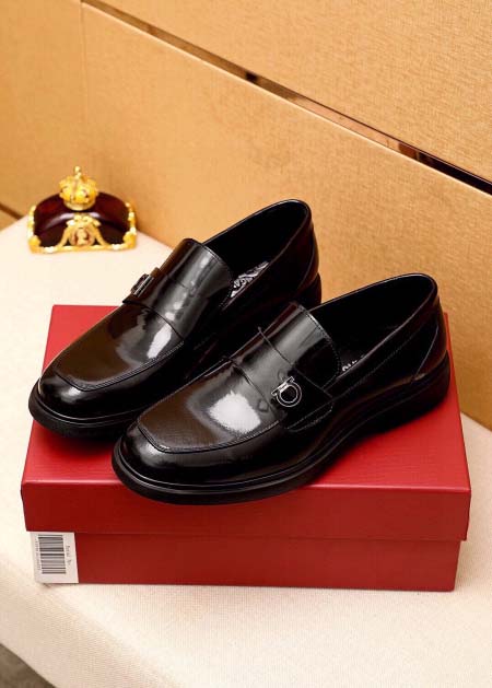 2025年4月11日入荷新品Ferragamoカジュアルシューズ/スニーカー｜メンズ革靴本革製ギフト/誕生日/TL工場
