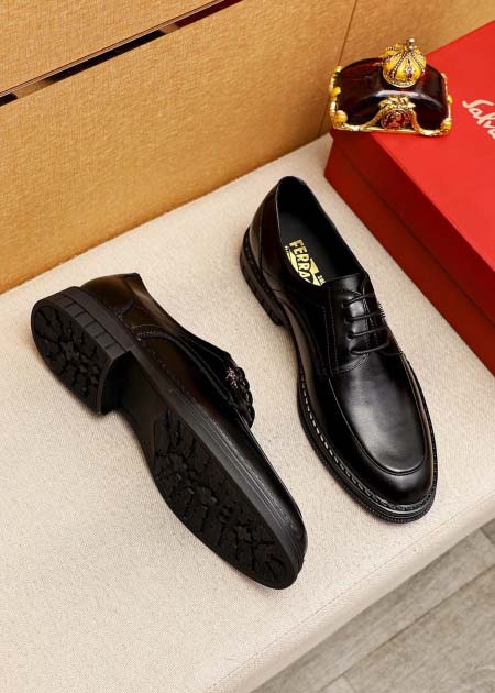 2025年4月11日入荷新品Ferragamoカジュアルシューズ/スニーカー｜メンズ革靴本革製ギフト/誕生日/TL工場