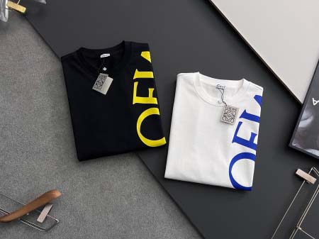 2025年4月14日入荷春夏 新作LOEWE半袖 tシャツ高級なプレゼント/誕生日プレゼント/高品質/メンツ/記念品/ wenzhou工場
