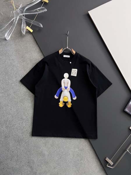 2025年4月14日入荷春夏 新作LOEWE半袖 tシャツ高...