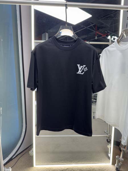 2025年4月24日入荷新作Louis Vuitton半袖Tシャツ 原版复刻高級品香港の会社超厳選★入手困難/誕生日プレゼント/yinx工場M-XXXL