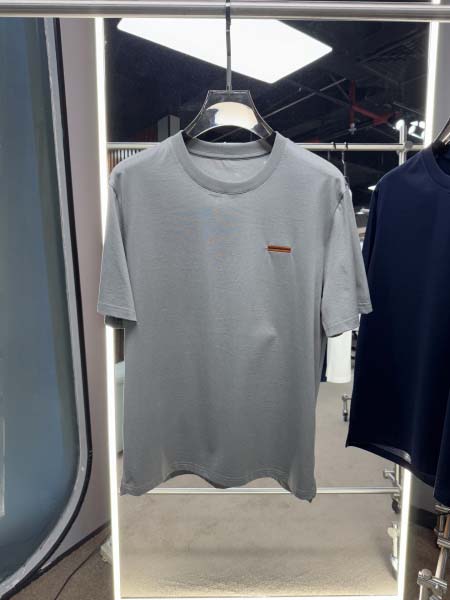2025年4月24日入荷新作ZEGNA半袖Tシャツ 原版复刻高級品香港の会社超厳選★入手困難/誕生日プレゼント/yinx工場M-XXXL