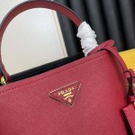 2025年4月27日入荷新作 PRADA 新品Double Saffiano 1BA213#   SIZE: ：23*13*22 cm  /XX工場