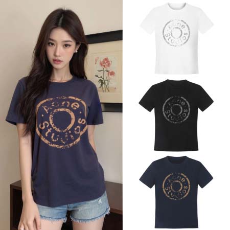 2025年4月29日入荷春夏新作Acne半袖 Tシャツ ca...