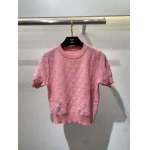 2025年4月30日入荷春夏新作Chanelニット半袖 Tシャツ can工場