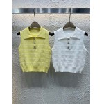 2025年4月30日入荷春夏新作miumiuニット タンクトップ can工場