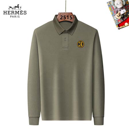 2025年5月12日入荷新作HERMES長袖 ポロシャツ安価で人気のM-XXXL/JIA工場