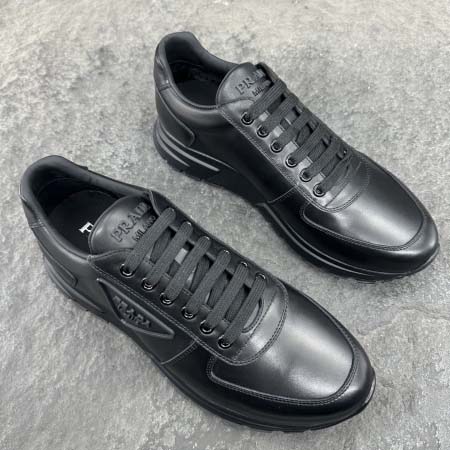 2025年5月15日入荷新品Prada原版復刻 高級ブランド靴男性用38-45本革製ギフト/誕生日/CT工場