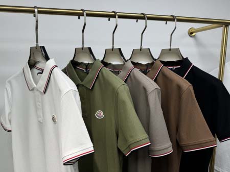 2025年5月21日入荷新作MONCLER半袖ポロシャツ 原版复刻高級品香港の会社超厳選★入手困難/誕生日プレゼント/yinx工場
