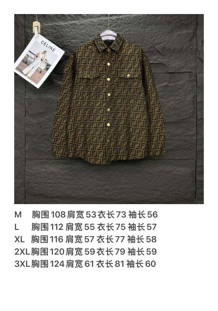 2025年5月30日入荷新作Fendiジャケット高品質/人気/誕生日プレゼント/DR工場M-3XL