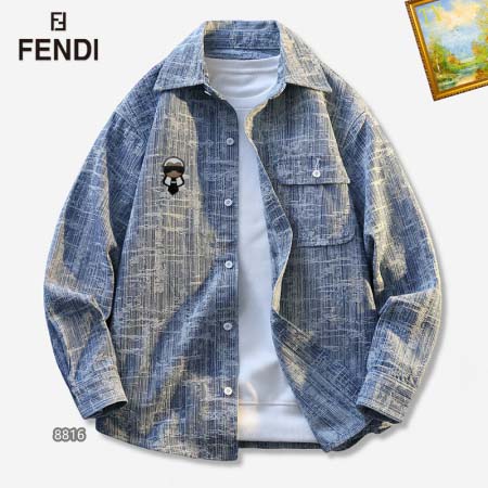 2025年5月9日入荷新作FENDIデニムジャケット安価で人...