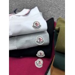 2025年5月21日入荷新作Moncler半袖ポロシャツ 原版复刻高級品香港の会社超厳選★入手困難/誕生日プレゼント/yinx工場