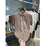 2025年5月22日入荷新作Loro Piana半袖ポロシャツ 原版复刻高級品香港の会社超厳選★入手困難/誕生日プレゼント/yinx工場