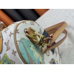 2025年5月28日入荷Louis Vuitton バッグM14587 Speedy Soft 30 Monogram Dune Gaston Louis Vuitton  30.0 x 21.0 x 17.0 CM 人気の新作/誕生日プレ