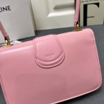 2025年5月29日入荷新作CELINE 2025 Teen tromphe SIZE:19*13*5cmお安い/人気/革/バッグ/XX工場