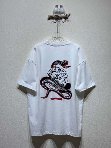 2025年6月4日入荷新作Chrome hearts半袖 tシャツ高品質★ファッション/誕生日プレゼント/贈り物/SD工場