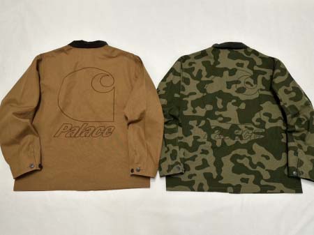 2025年6月12日入荷新作 PALACE X CARHARTT DETROIT JACKET S-XL 誕生日プレゼント/男女兼用/高品質/正規品と同じ人気/16工場