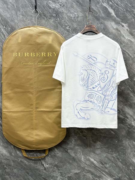 2025年6月30日入荷新作Burberry半袖Tシャツ 高级品超厳選★入手困難/誕生日プレゼント/MF工場