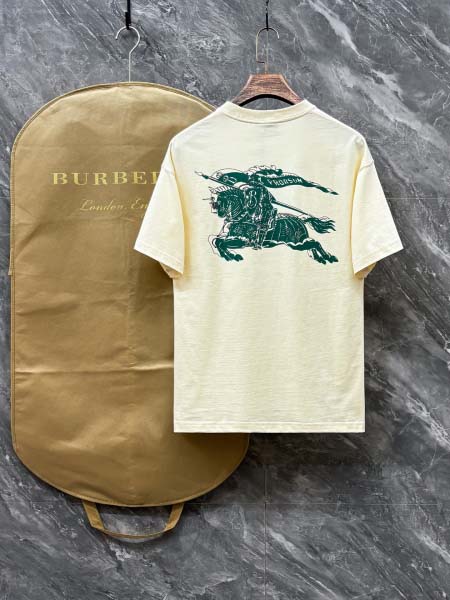 2025年6月30日入荷新作Burberry半袖Tシャツ 高级品超厳選★入手困難/誕生日プレゼント/MF工場