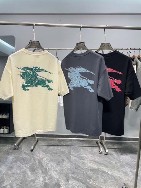 2025年6月30日入荷新作Burberry半袖Tシャツ 高级品超厳選★入手困難/誕生日プレゼント/MF工場