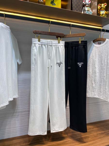 2025年6月30日入荷新作Prada春夏スウェットパンツ 高级品超厳選★入手困難/誕生日プレゼント/MF工場