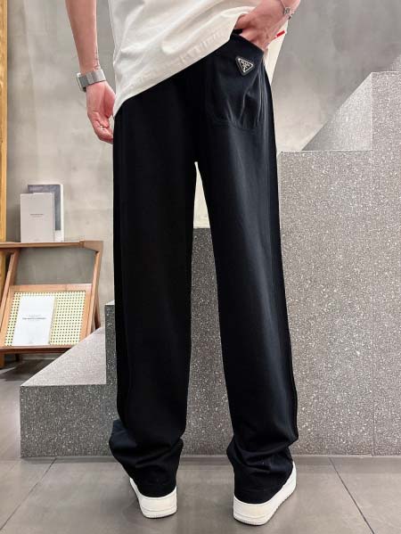 2025年6月30日入荷新作Prada春夏スウェットパンツ 高级品超厳選★入手困難/誕生日プレゼント/MF工場