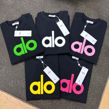 2025年6月6日入荷新作ALO半袖 Tシャツ誕生日プレゼン...