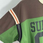 2025年6月13日入荷新作94T SUPREME SS25 SPLIT S/S FOOTBALL TOP   S- XL    誕生日プレゼント/男女兼用/高品質/正規品と同じ人気/16工場