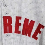 2025年6月14日入荷新作SUPREME SS24 ULTRASUEDE MESH BASEBALL JERSEY S-XL   誕生日プレゼント/男女兼用/高品質/正規品と同じ人気/16工場