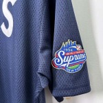 2025年6月14日入荷新作T SUPREME FW24 S LOGO BASEBALL HENLEY TEE S-XL  誕生日プレゼント/男女兼用/高品質/正規品と同じ人気/16工場